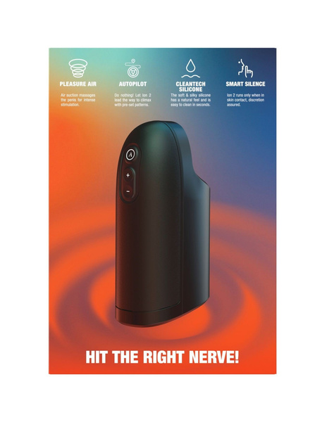 Masturbator Ion 2 Black Arcwave