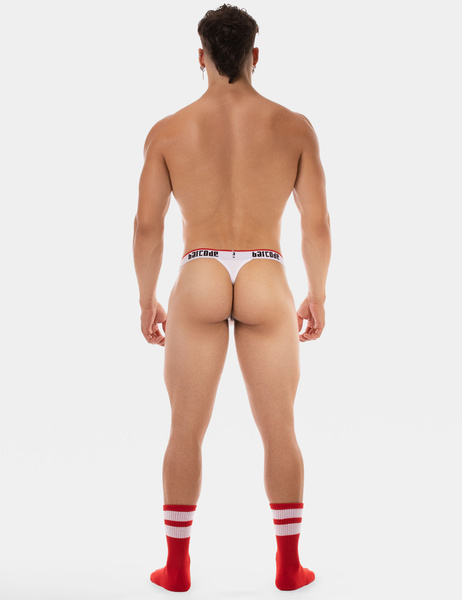 Thong Miran White L Barcode