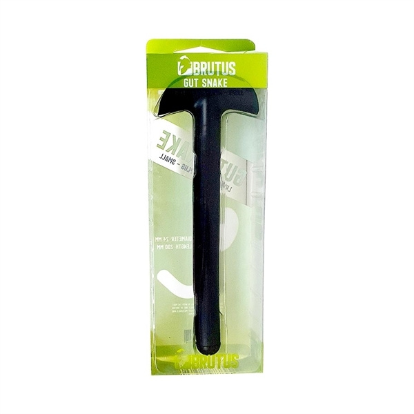 Brutus Gut Snake Liquid Silicone Plug Black L