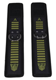 Kajdanki Tactical Ankle Cuffs Black/Green Fort Troff