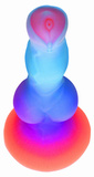 Creature Cocks Space Cock Glow in the Dark Silicone Alien Dildo