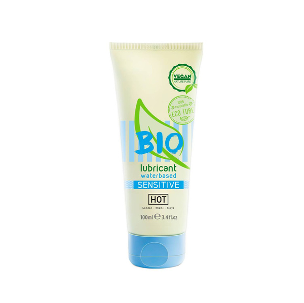 Лубрикант водний Bio lubricant waterbased Sensitiv 100ml Hot