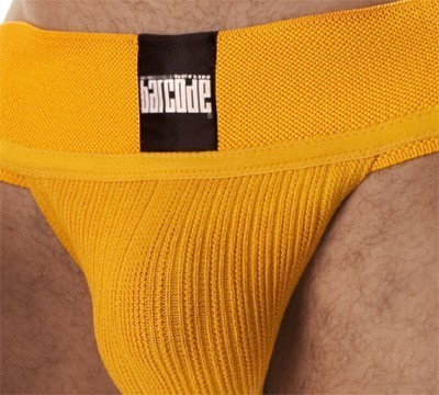 Jockstrapy Barcode Sergey Jock Basic Yellow S