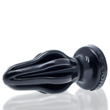 Korek analny AIRHOLE-3 finned buttplug Black XL Oxballs