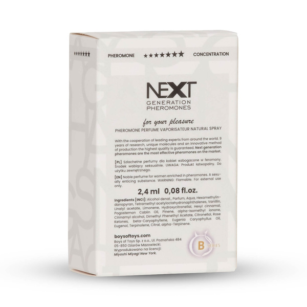 Феромони жіночі Next "X" 2,4 мл Femme Miyoshi Miyagi