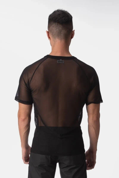 Mesh T-Shirt Dakari - Black S Barcode Berlin