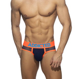 Сліпи Neon Mesh Brief Темно-синій XXL Addicted