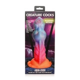 Creature Cocks Aqua Cock Glow-in-the-Dark Dildo