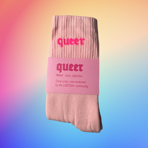 Keller Socks Queer Pink / Neon Pink 36-41