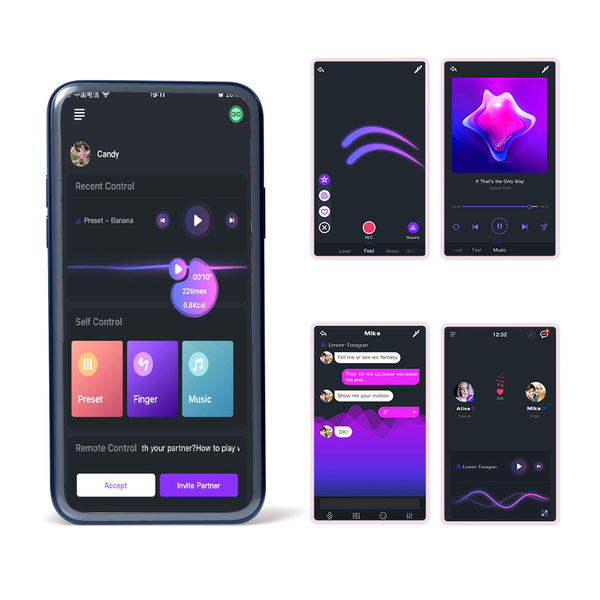 Pierścień erekcyjny Magic Motion Rise Smart Cockring Czarny
