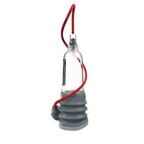 Hydroxtreme7 Wide Boy Crystal Clear Zestaw Z Pompką Wodną Do Powiększania Penisa Przeźroczysta Bathmate