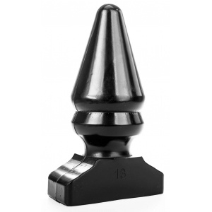 Anal plug AB84 Pop13 24 x 12cm All Black
