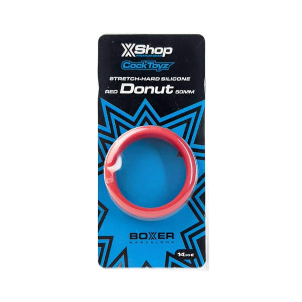 Boxer Barcelona Stretch-Hard - Silicone Red Donut 50mm