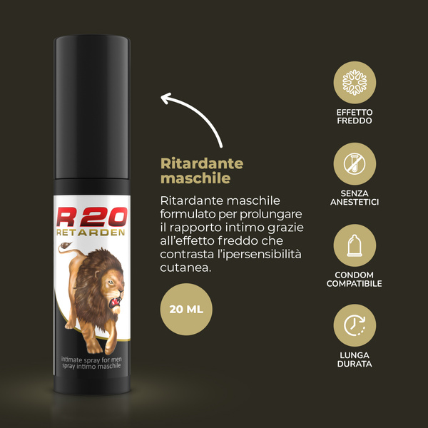 Chłodzący Spray Opóźniający R20 20Ml IntimateLine
