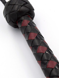 Pejcz Impact Premium Leather Flogger Black Mister B
