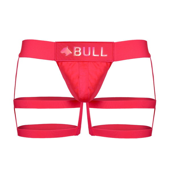 Bull Basic Jockstrap Neon Pink XL