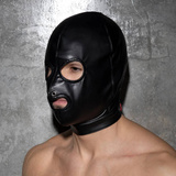 Маска Fetish Vegan Leather Mask Black XS/S Addicted