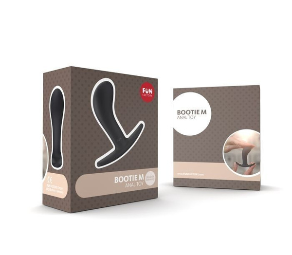 Bootie M Korek Analny Czarny Fun Factory