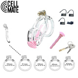 Guardian Chastity Cage Clear Size 2 CELLMATE