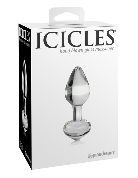 ICICLES - Hand blown glass massager No.44