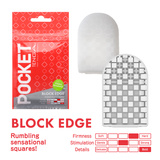 Masturbator Tenga Pocket Stroker Block Edge