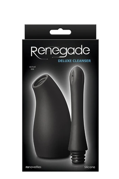 Irygator Analny Renegade Deluxe Cleanser Black NS Novelties