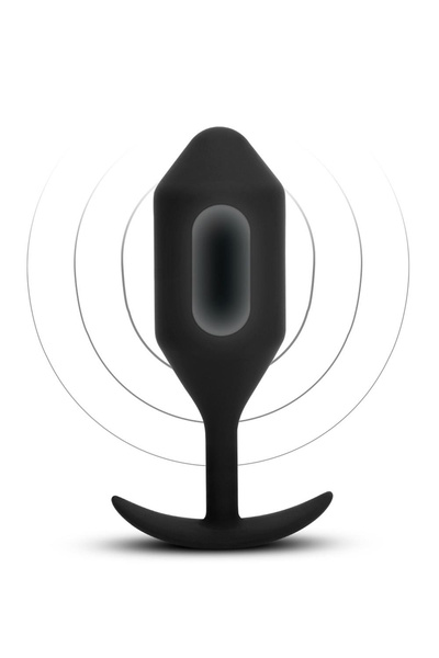 Анальний пробка Vibrating Snug Plug 5 Black b-Vibe