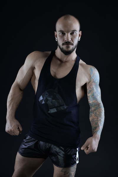 Basic Tank Top.01 Black Xl BULL