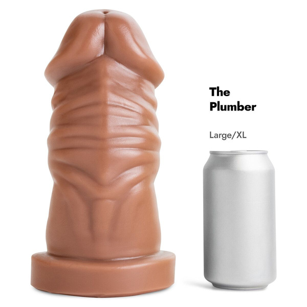 Dildo The Plumber Soft Tan Vac L/XL Mr Hankeys