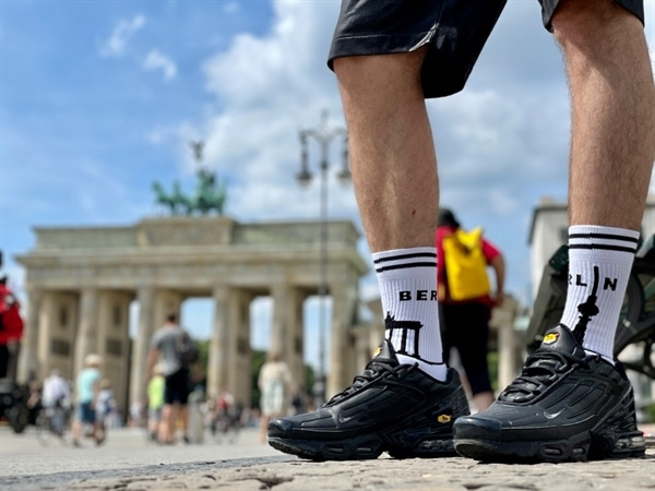 Skarpety dla miłośników Berlina Sk8erboy Berlin Socks White 39-42