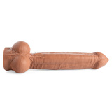 Dildo Lampwick Uncut Soft Tan Vac 4XL Mr Hankeys  