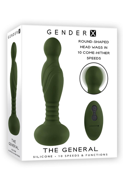 Wibrator analny Gender X The General 
