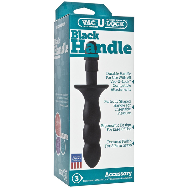 Uchwyt Na Dildo Vac-U-Lock Black Handle Doc Johnson