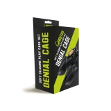 Denial Silicone Chastity Cage Set Black Brutus