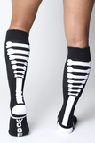 CellBlock13 Kennel Club Bones Knee High Sock Black 42-47