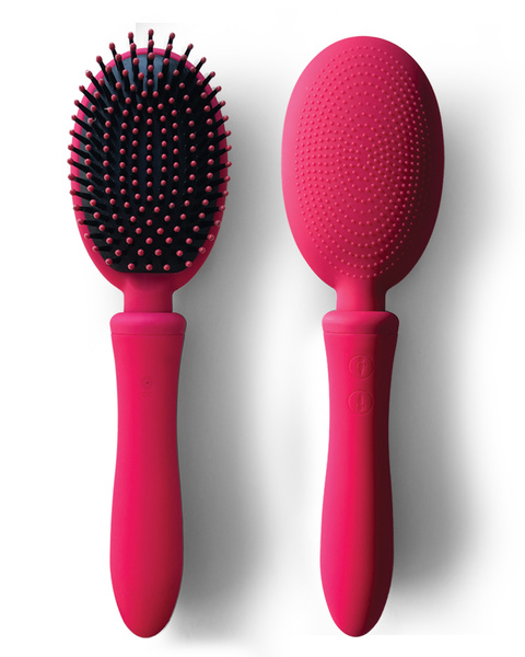 Wibrująca Szczotka Do Włosów Vibrating Brush Pink Vibraliss