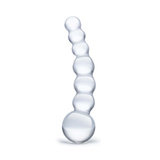 Кулькове Скляне Ділдо Для Стимуляції Точки G Curved S Beaded Dildo Glas