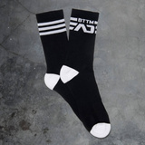 Skarpetki Fetish AD BTTM Socks Black-White L/XL Addicted