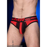 Mr-S-Leather Frontline Brief Red XL