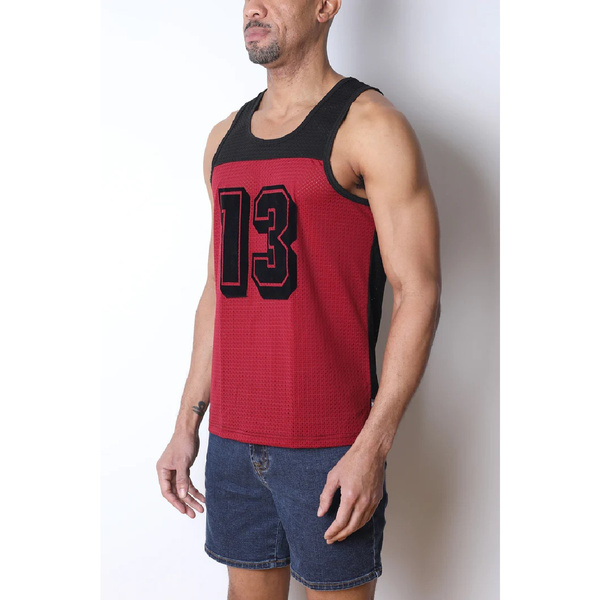 Bezrękawnik Starter Mesh Tank Top Red Wine XXL CellBlock13