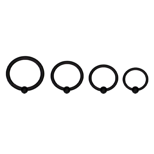 Silicone Series Head Glans Ring 4-Pack Titus Range