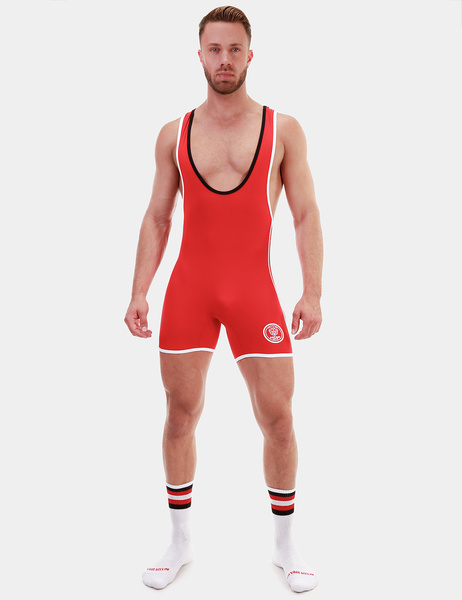 Barcode Singlet Allan Red-Black-White S