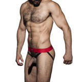 Fetish Cockring Double Jock Red L/XL Addicted