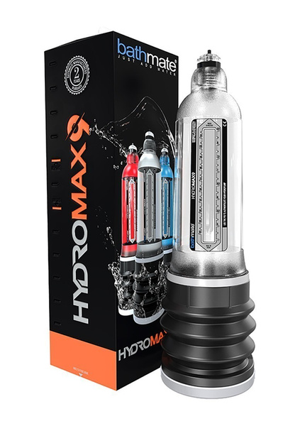 Hydromax9 Crystal Clear Pompka Wodna Do Powiększania Penisa Przeźroczysta Bathmate