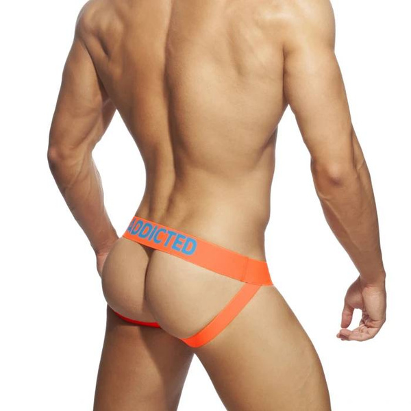 Ring Up Neon Mesh Jock Neon Orange XXL Addicted