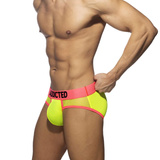 Slipy Neon Mesh Brief Neon Yellow XXL Addicted