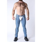 Chapsy jeansowe Terry Denim Chap Light Blue 36 CellBlock 13