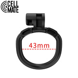 Centurion Chastity Cage Black Size 4 CELLMATE