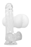 Zestaw dildo i masturbator Gender X Clearly Combo 