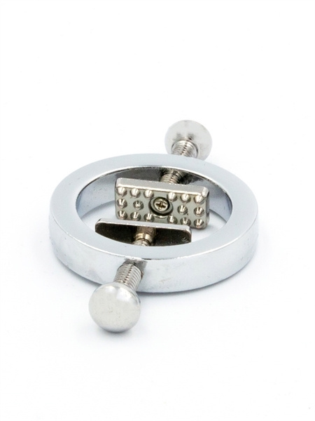 Zaciski na sutki z kolcami Mister B Nipple Crusher Tit Clamps